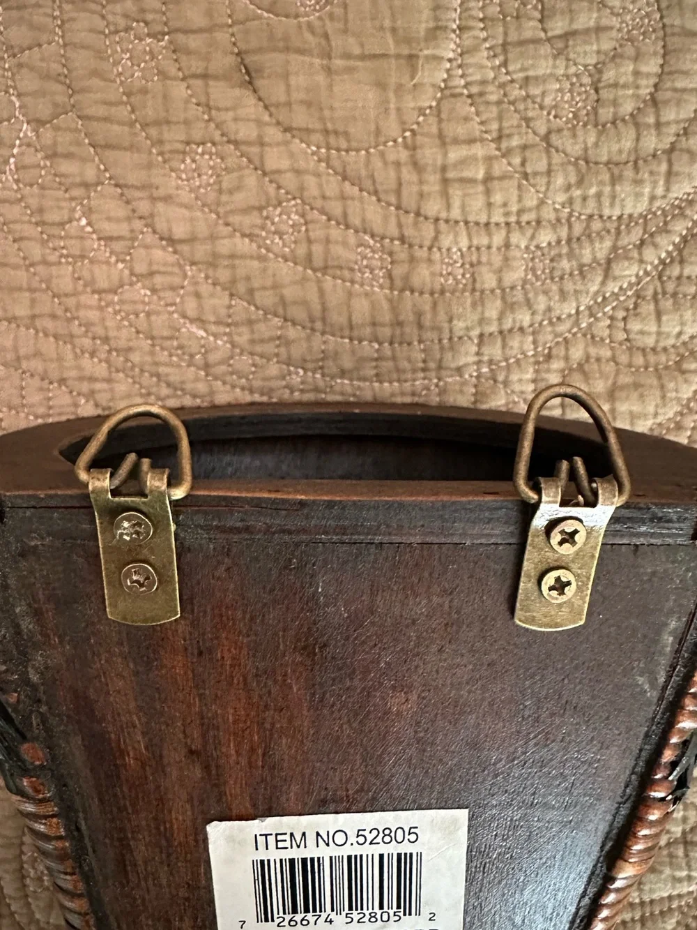 Wooden wall vase • wall hanging • multi-use basket
